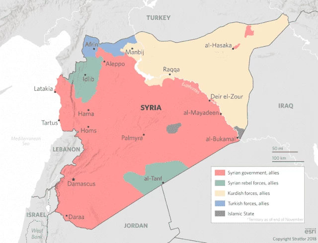 STRATFOR: Τα καλά, τα κακά και τα… άσχημα της φυγής των ΗΠΑ από τη Συρία